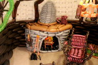 Hobbit Hole created from 2,600 balloons, Pleasant Grove, Utah, America - 09 Nov 2012