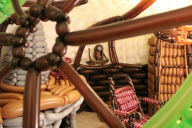 Hobbit Hole created from 2,600 balloons, Pleasant Grove, Utah, America - 09 Nov 2012