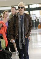 Exclusive... Matthew McConaughey Arriving On A Flight At The New Orleans Airport 