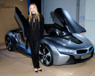 BMW i8 Concept Roadster unveiling, New York, America - 12 Nov 2012