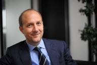 Hager Group Vorstand Daniel Hager beim Fototermin in Firmenhauptsitz