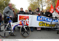 NANTES: Day of protest against austerity - demonstration called by unions