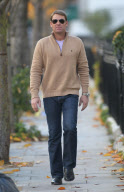 Elizabeth Hurley and Shane Warne out and about, London, Britain - 14 Nov 2012