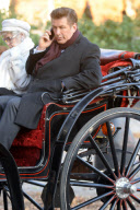 Alec Baldwin Films 30 Rock In Central Park