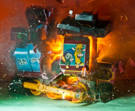 The exploding toys of Alan Sailer, Camarillo, California, America - 08 Nov 2012