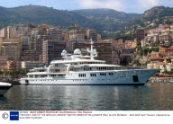 'TATOOSH', ONE OF THE WORLDS LARGEST YACHTS OWNED BY BILLIONAIRE PAUL ALLEN, MONACO  - AUG 2005