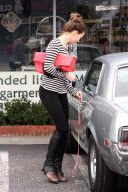 Amber Heard drops by the Cleaners in West Hollywood