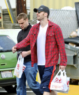 Chris Evans Shops At CVS Before Lunch