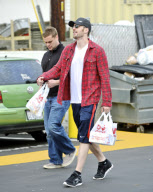 Chris Evans Shops At CVS Before Lunch
