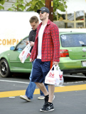 Chris Evans Shops At CVS Before Lunch