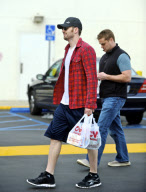 Chris Evans Shops At CVS Before Lunch