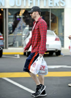 Chris Evans Shops At CVS Before Lunch
