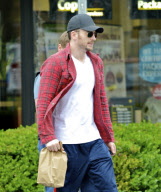 Chris Evans Shops At CVS Before Lunch