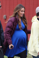 Sofia Vergara and her growing baby bump