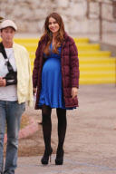 Sofia Vergara and her growing baby bump
