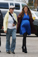 Sofia Vergara and her growing baby bump