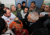 Egyptian Prime Minister Hisham Kandil visits Gaza - 16 Nov 2012