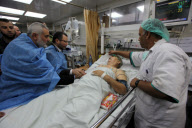Egyptian Prime Minister Hisham Kandil visits Gaza - 16 Nov 2012