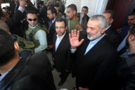 Egyptian Prime Minister Hisham Kandil visits Gaza - 16 Nov 2012