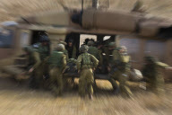 IDF paratroopers training