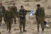 IDF paratroopers training
