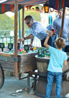 Mitt Romney Enjoys Disneyland With His Family