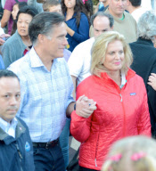 Mitt Romney Enjoys Disneyland With His Family