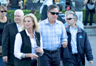 Mitt Romney Enjoys Disneyland With His Family