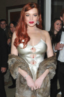 Lindsay Lohan Attends The Los Angeles Premiere of Lifetimes Liz and Dick