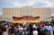 Anti-Merkel protests rock Athens