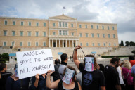 Anti-Merkel protests rock Athens