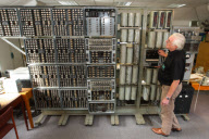 World's oldest digital computer unveiled after restoration at The National Museum of Computing, Bletchley Park, Buckinghamshire, Britain - 19 Nov 2012