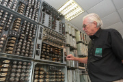 World's oldest digital computer unveiled after restoration at The National Museum of Computing, Bletchley Park, Buckinghamshire, Britain - 19 Nov 2012