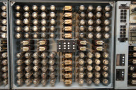 World's oldest digital computer unveiled after restoration at The National Museum of Computing, Bletchley Park, Buckinghamshire, Britain - 19 Nov 2012