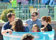 Alyson Hannigan And Family Enjoy Disneyland