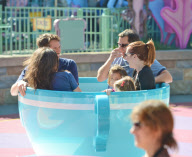 Alyson Hannigan And Family Enjoy Disneyland