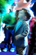 Nicole Richie And Joel Madden Take Harlow And Sparrow To "Yo Gabba Gabba!" Live Concert