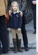 MADRID : Royal family visit King Juan Carlos I at hospital