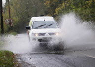 Torrential rain causes flooding, Britain - 04 Nov 2012