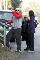 *EXCLUSIVE* Bradley Cooper spends his Thanksgiving Day with his Favorite Ladies