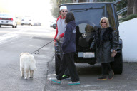 *EXCLUSIVE* Bradley Cooper spends his Thanksgiving Day with his Favorite Ladies