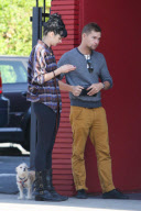 *EXCLUSIVE* Krysten Ritter and Brian Geraghty go house hunting