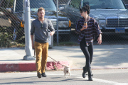 *EXCLUSIVE* Krysten Ritter and Brian Geraghty go house hunting