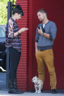 *EXCLUSIVE* Krysten Ritter and Brian Geraghty go house hunting