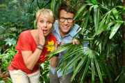 Ich bin ein Star-Holt mich hier raus! Das neue Moderatorenteam Sonja Zietlow und Daniel Hartwich bei einem Fototermin in Hürth