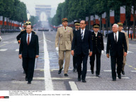 PARIS : Le defile du 14 juillet.