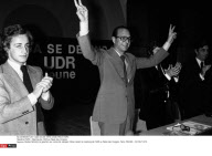 PARIS : Meeting de l'UDR au Palais des Congres