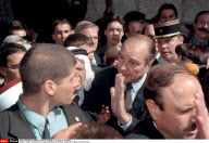 ISRAEL-JERUSALEM:J.CHIRAC AFFRONTE LA SECURITE ISRAELIENNE