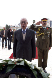 Funeral of Yasser Arafat after exhumation of his body for polonium poisoning investigation at the Mukataa, Ramallah, West Bank - 27 Nov 2012
