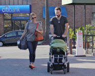 Katherine Heigl Shops For Toys On Black Friday With Adalaide And Josh Kelley